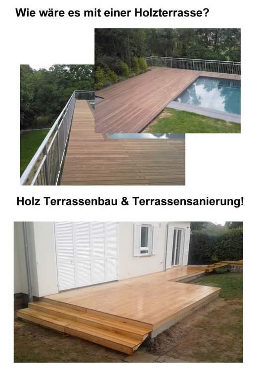 Holz Terrassenbau für Gondelsheim