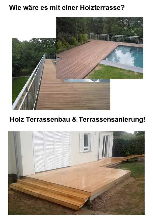 Holz Terrassenbau für Karlsbad